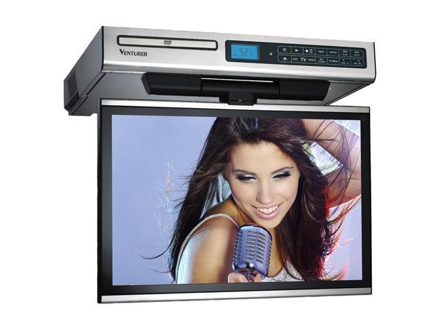 Venturer KLV3915 15 Kitchen LCD TV  DVD Combo Newegg com