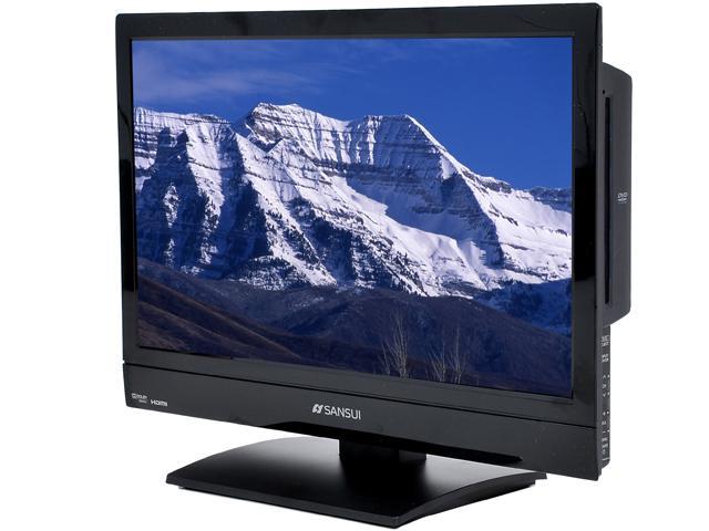 Sansui 19" 720p 60Hz LED-LCD HDTV Built-in DVD Player SLEDVD197