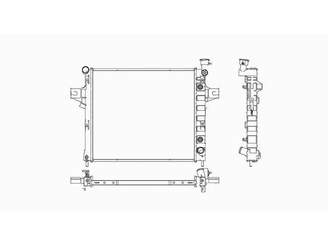 Photo 1 of (USED) TYC Radiator Assembly