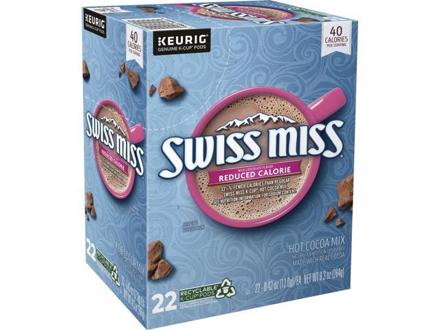 Green Mountain Swiss Miss K Cup Reduced Calorie Hot Cocoa 22 Box