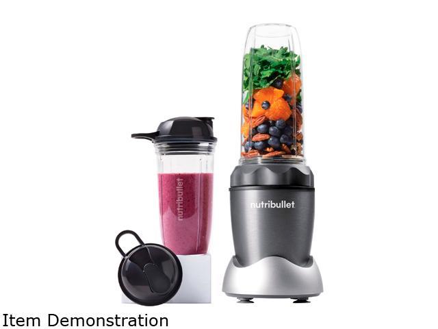 Nutribullet Pro 1000w 7 Piece Set Single Serve Blender Gray Nb50100c Newegg Com