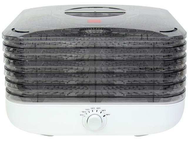 Ronco EZ Store Turbo 5 Tray Food Dehydrator FD6000WHGEN