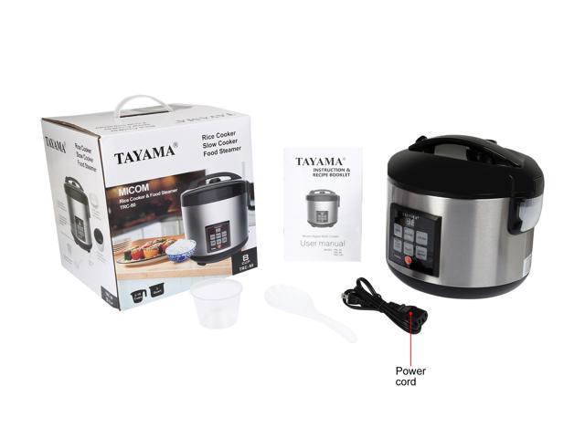 NeweggBusiness - Tayama TRC-100 Black MICOM Digital Rice Cooker