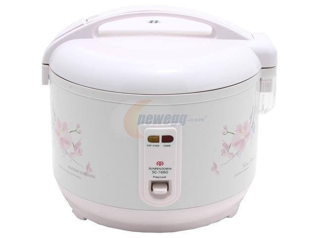 Sunpentown SC-886 3 Cup Stainless Steel Rice Cooker and Steamer, 1 - Kroger