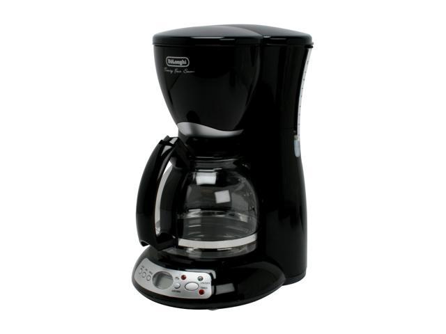 DELONGHI DC59TB 12-Cup Coffee Maker AROMA Black with 24-7 Timer