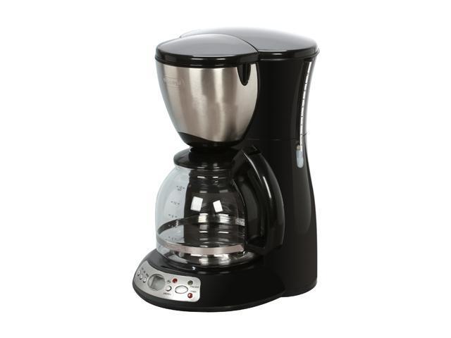DELONGHI DC59TB 12-Cup Coffee Maker AROMA Black with 24-7 Timer Automatic  Off