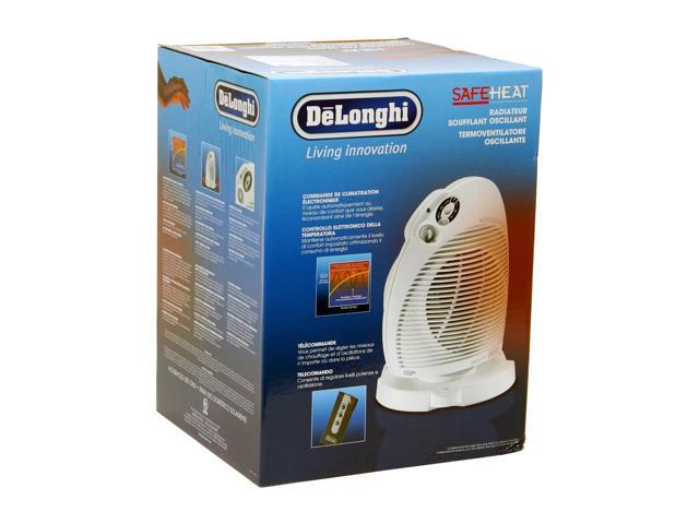 DeLonghi DFH550R SAFEHEAT Fan Heater - Newegg.com