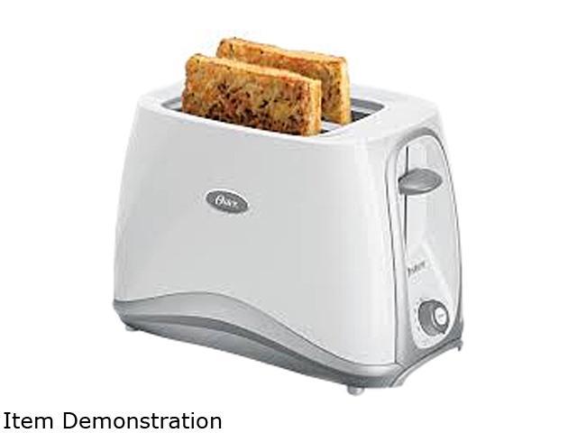 OSTER 6544-013 White 2 Slice Toaster