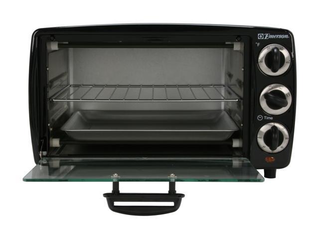 Sold at Auction: OSTER TOASTER OVEN WITH EMERSON MICROWAVE