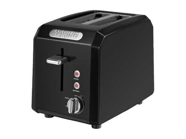 Waring Pro CTT200BK Black 1000-Watt 2-Slice Cool-Touch Toaster
