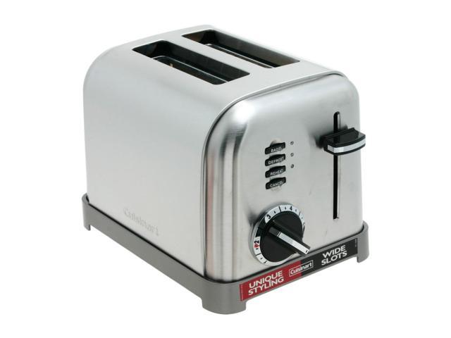 Cuisinart CPT-160 Metal Classic 2-Slice Toaster Brushed Stainless for sale online 
