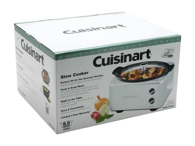Cuisinart CSC-650 Stainless Steel 6.5 Quart Slow Cooker 