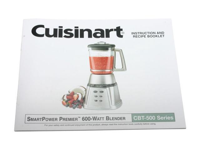 Cuisinart Ice Crush Pulse High Low Blender Model CBT 500/500c Tested  Works**read