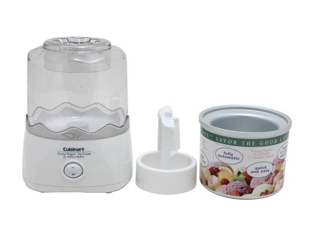 Cuisinart Ice Automatic Frozen Yogurt Ice Cream Sorbet Maker