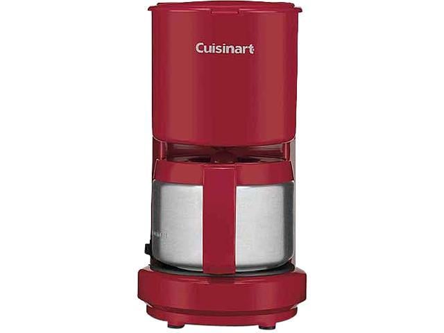 cuisinart 4 cup coffee maker red