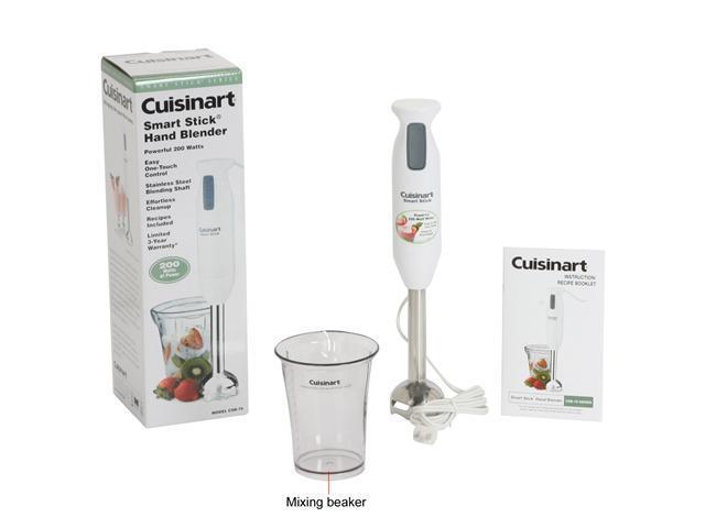Cuisinart Smart Stick Handheld Immersion Blender Model CSB-76 White Mixer
