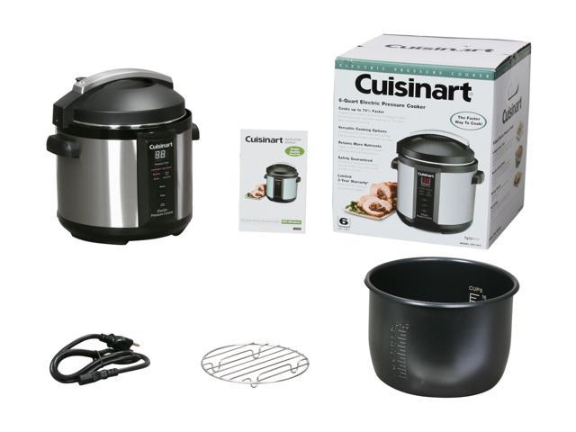  Cuisinart CPC-600 6 Quart 1000 Watt Electric Pressure Cooker  (Stainless Steel): Home & Kitchen