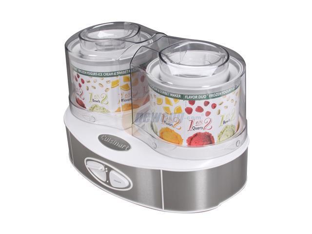 Cuisinart Flavor Duo - Frozen Yogurt, Ice Cream and Sorbet Maker