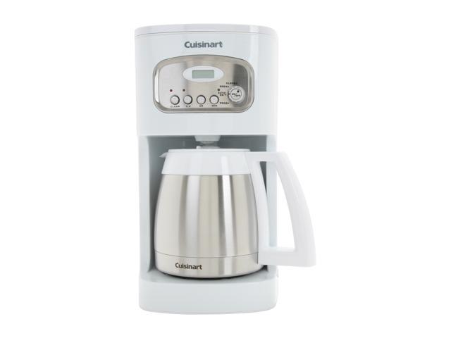 Cuisinart DCC-1150FR White 10-Cup Programmable Thermal Coffeemaker