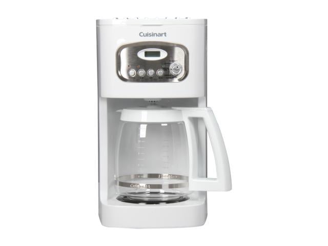 Cuisinart DCC-1100FR White 12-Cup Programmable Coffeemaker