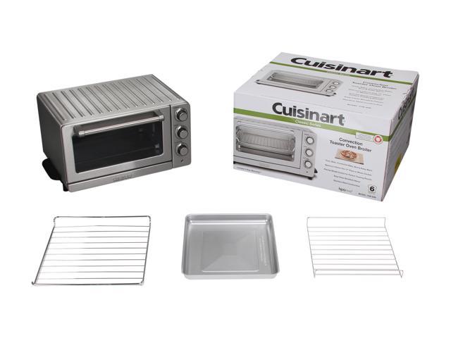 Cuisinart TOB-60N Stainless Steel Toaster Oven Broiler With Convection ...