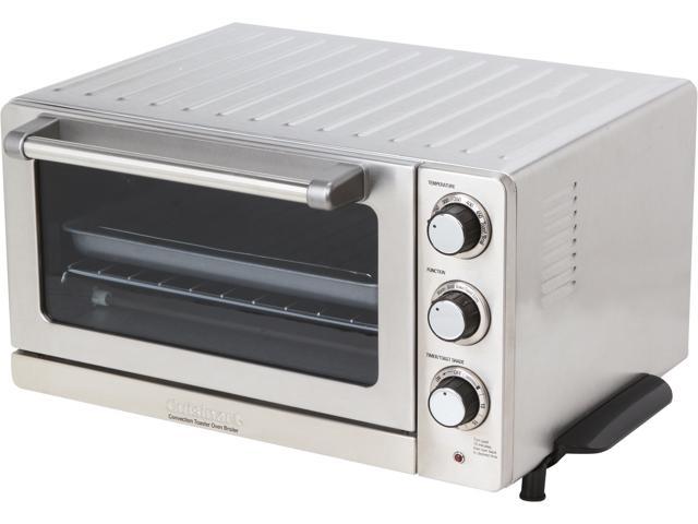 Refurbished: Cuisinart TOB-60 Stainless Steel Toaster Oven Broiler With ...