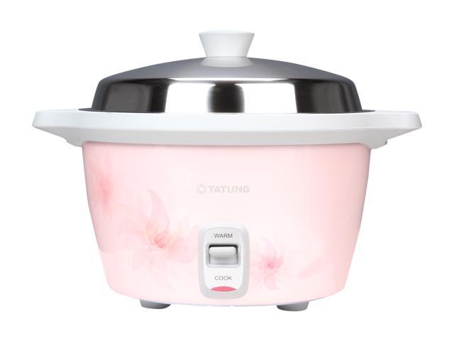 TATUNG TAC-11B 11-cup all stainless steel with rose-pink painted color rice cooker and steamer- Limited Edition