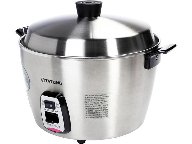 Tatung TAC-11QN Stainless Steel Multi-Function Rice Cooker and Steamer