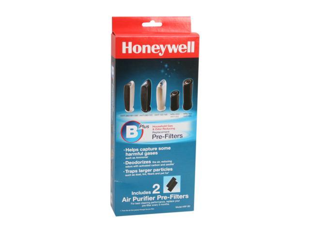 Honeywell HRF-B2 Household Odor & Gas Reducing Pre-filter - 2 Pack ...