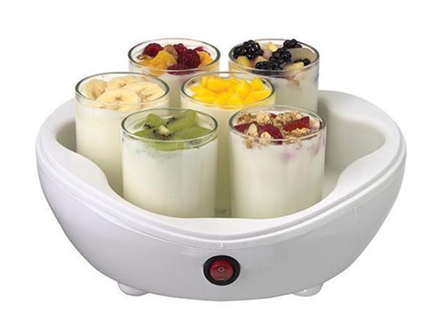 Salton YM7 42-Ounce Electric Yogurt Maker with 7 Glass Jars