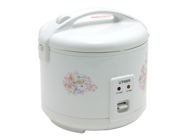 TIGER JNP-1000 White 5.5 Cups Rice Cooker - warmer