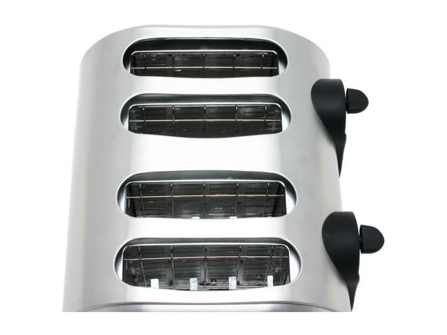 AROMA PTS-204 4-Slice Stainless Steel Toaster - Newegg.com