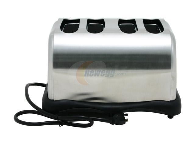 AROMA PTS-204 4-Slice Stainless Steel Toaster - Newegg.com