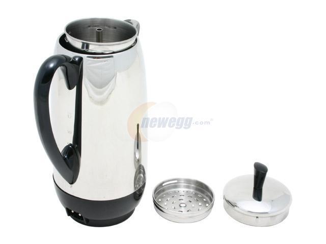 Farberware 12-Cup Percolator, Stainless Steel, FCP412 