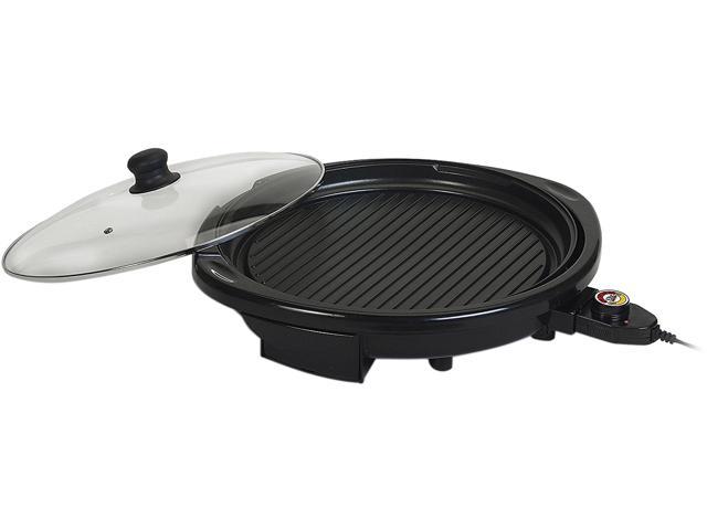 Photo 1 of *** POWERS ON *** Elite Gourmet 14" Electric Indoor Grill, Black   
