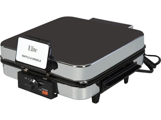 Elite Multi Grill, Griddle & Waffle Maker, Oxford Blue