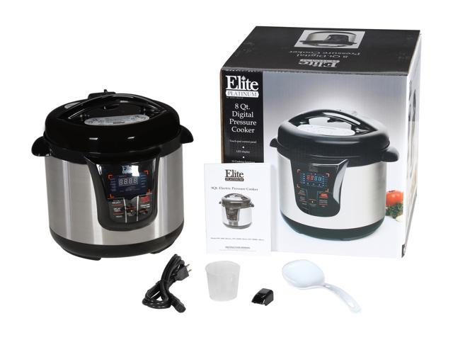 Elite EPC 808 8 Quart 13 Function Electric Pressure Cooker