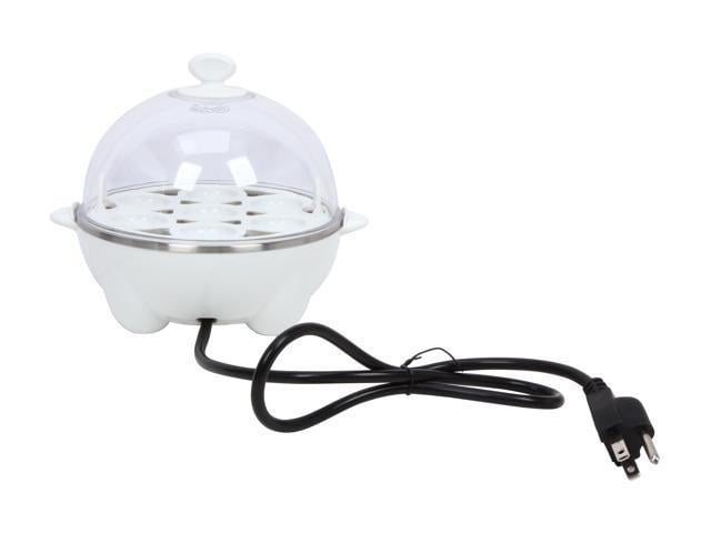 Elite Cuisine EGC-007 Automatic Easy Egg Cooker, 7 Eggs, White - Newegg.com