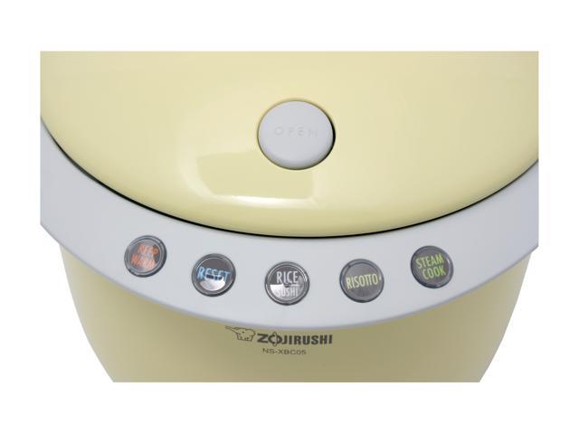 Zojirushi NS-XBC05YR 3-Cup Rizo Micom Rice Cooker and Warmer, Yellow