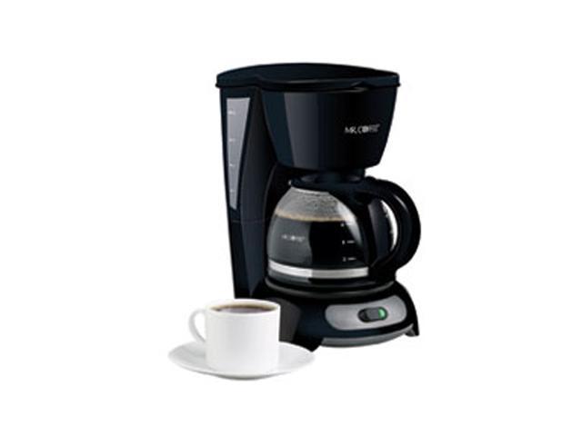 Mr. Coffee TF5 4-Cup Coffee Maker, Black 
