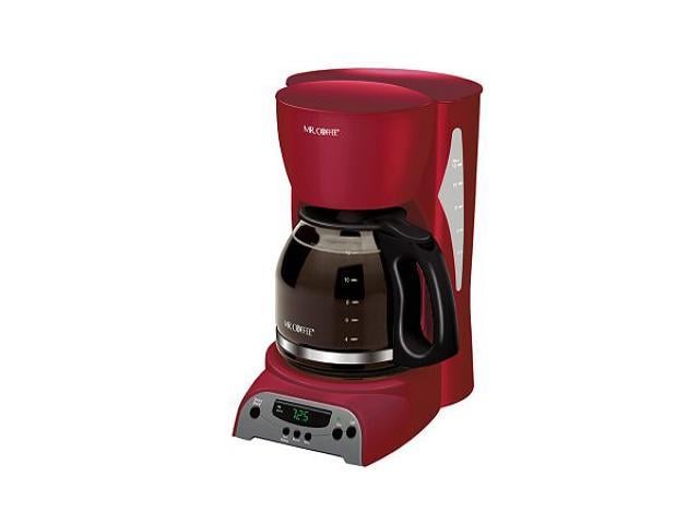 red mr coffee pot