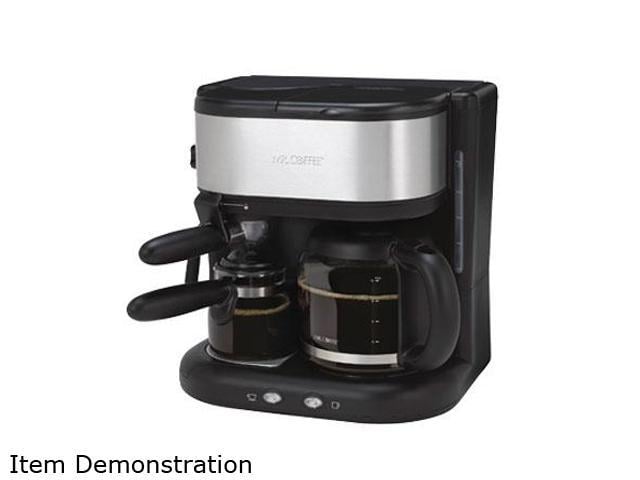 MR. COFFEE BVMC-ECM22 Steam Espresso Maker/Automatic Drip Coffee Maker ...