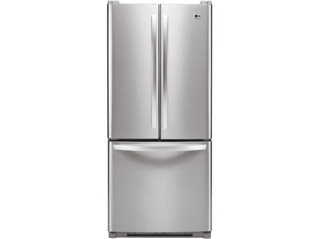 LG 22.6 cu. ft. 3 Door French Door Refrigerator with Ice Maker ...