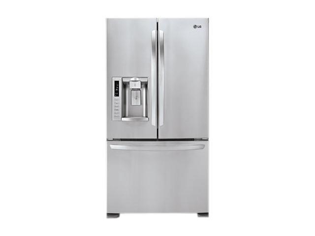 LG Electronics LFX28978ST Ultra-Large Capacity 3 Door French Door Refrigerator with Ice & Water Dispenser