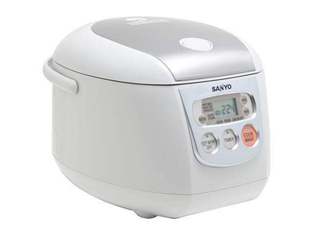 Sanyo Ecj D100s 10 Cup Micom Rice Cooker Steamer Newegg Com