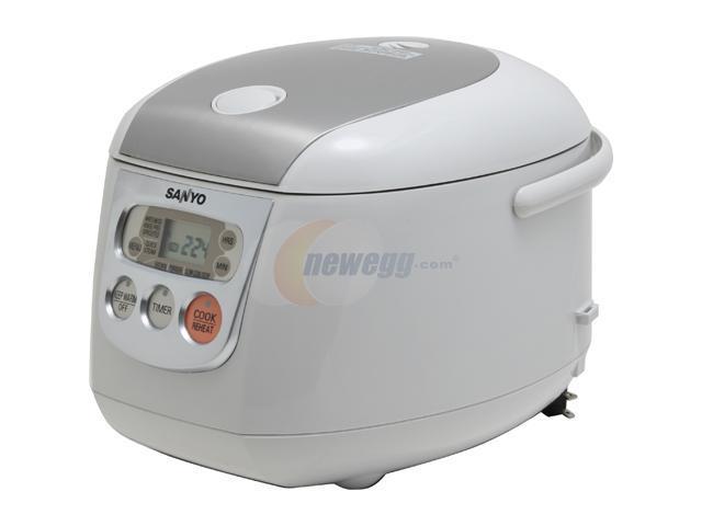 Open Box: SANYO ECJ-D100S 10-Cup Micom Rice Cooker & Steamer - Newegg.com