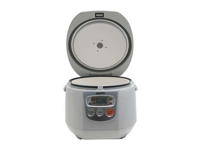 Best Buy: Sanyo Micom Rice Cooker & Steamer Off White ECJ-F50S