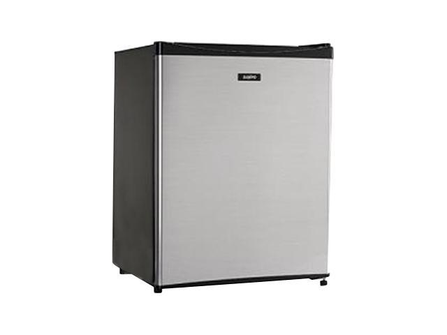 Best Buy Sanyo 4 9 Cu Ft Compact Refrigerator Black Platinum Sr 4912m