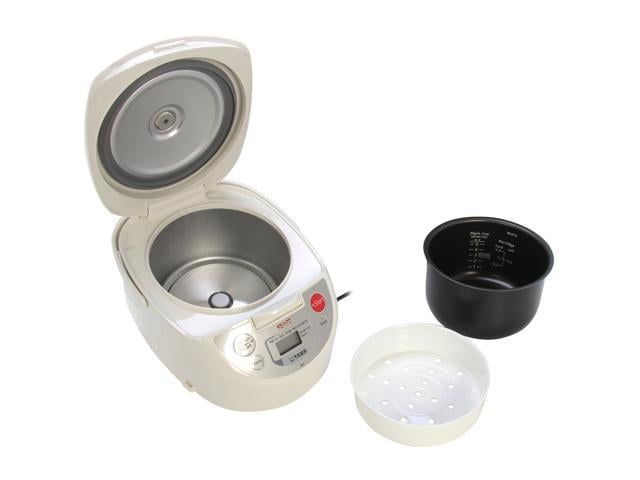 Tiger Jba B U Milky White Microcomputer Rice Cooker Warmer Steamer