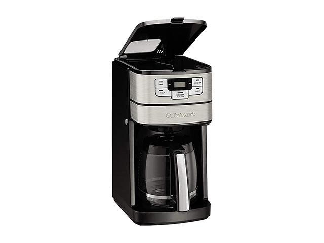 Cuisinart DGB-400 Black/Stainless Automatic Grind & Brew 12-cup ...